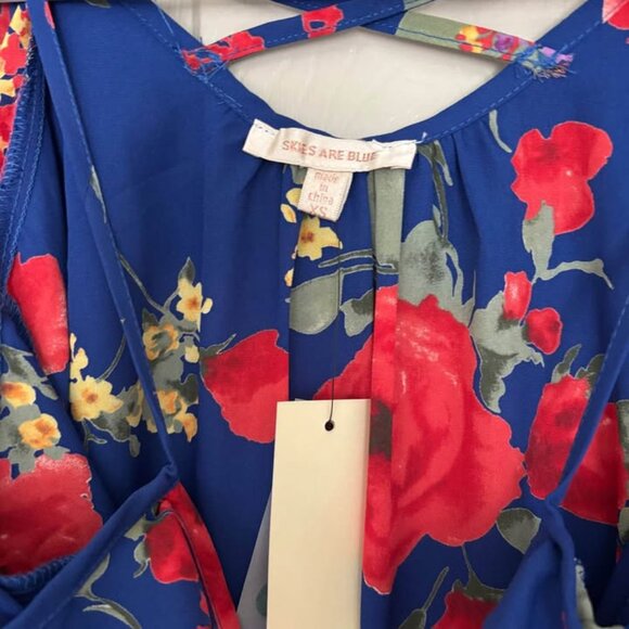 NWT women’s off the shoulder ruffle blouse size XS - Picture 3 of 6